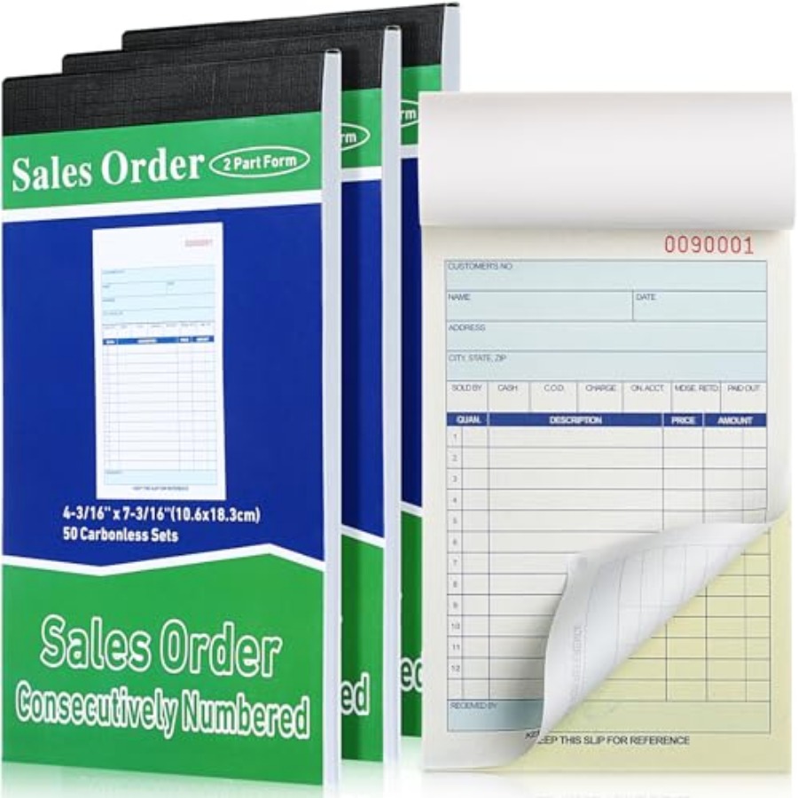 Carbon Copy Book - 3 Carnets de commandes en 2