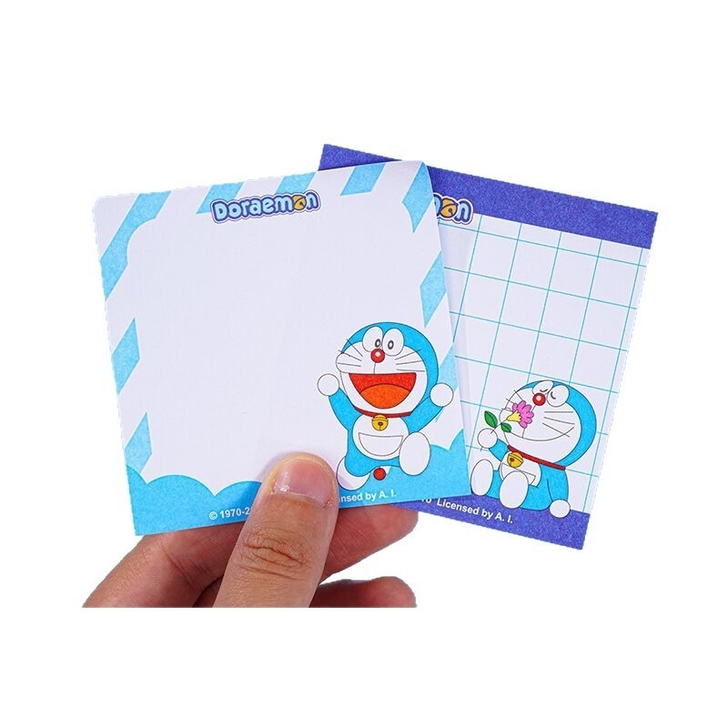 Is Stationery Office Supply - 4 blocs-notes adhésifs Doraemon, fournitures scolaires