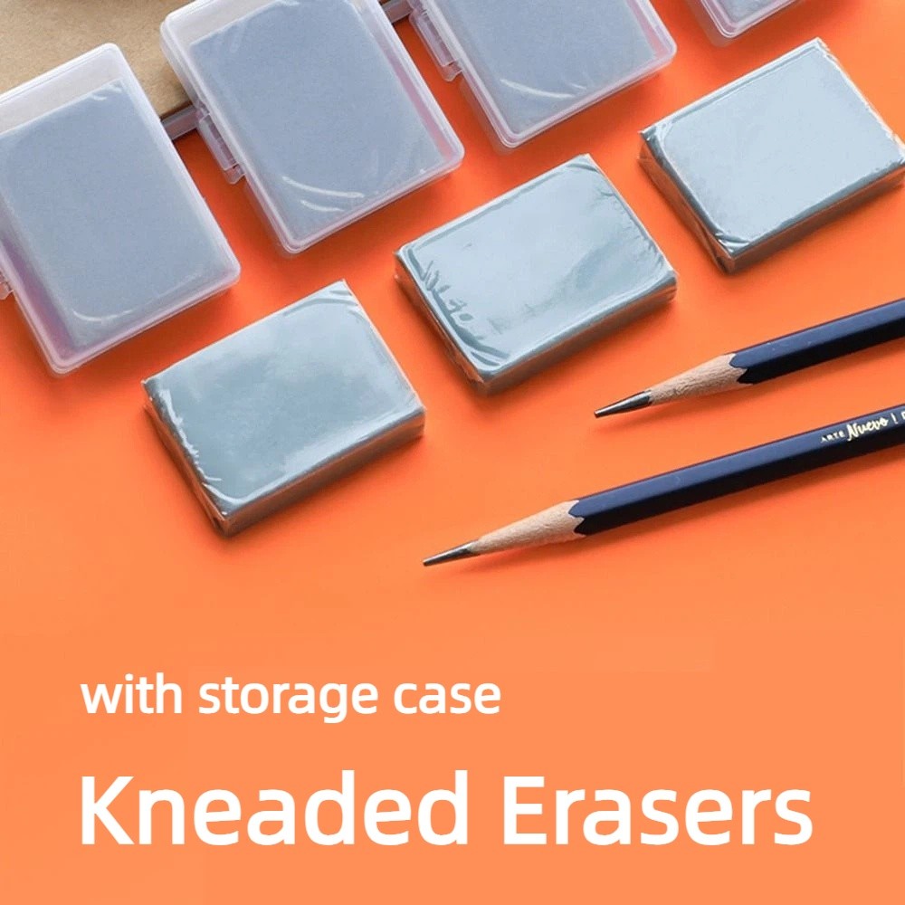 Rubber Eraser Kneaded - Gommes à croquis souples correctrices, 4