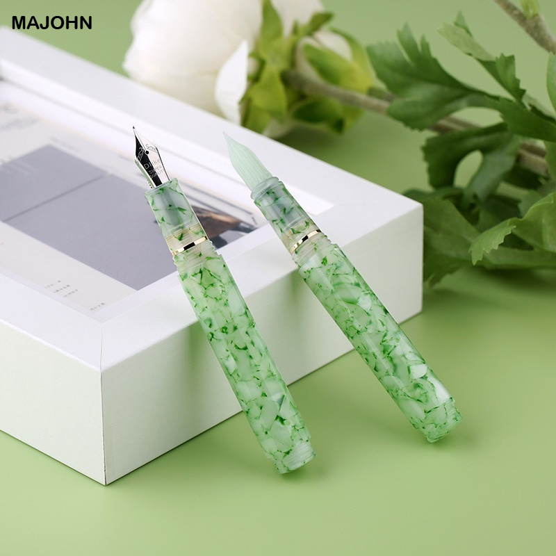 Fountain Pen Ink - MAJOHN N8 résine verre Dip stylo