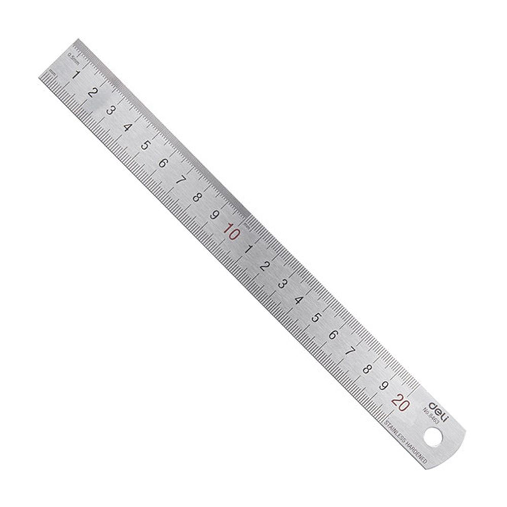 Stationery Office Supply Store - Deli – règle droite en métal