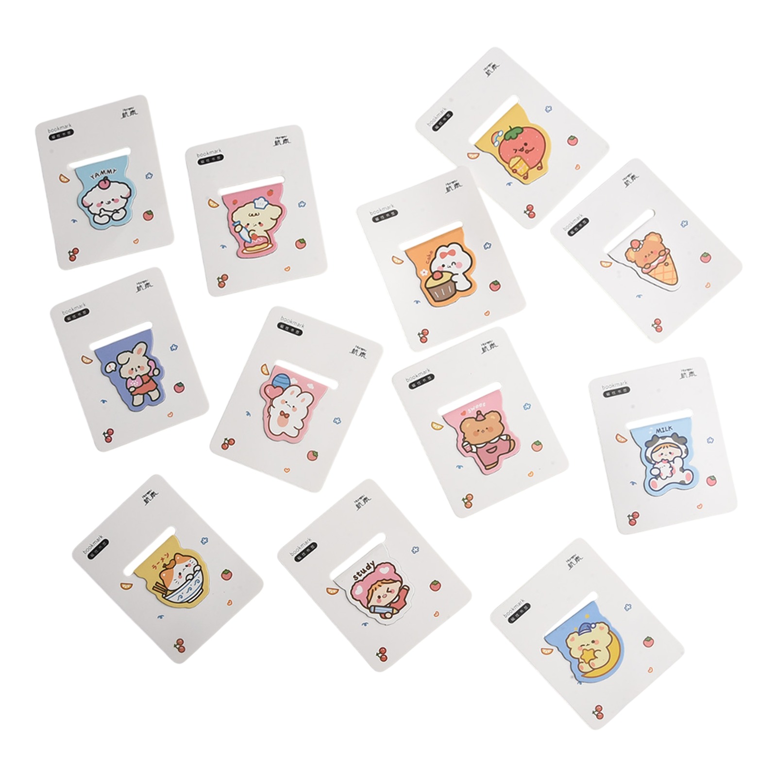 Paperclip Magnetic Set - Clips de classement pour bureau, école,