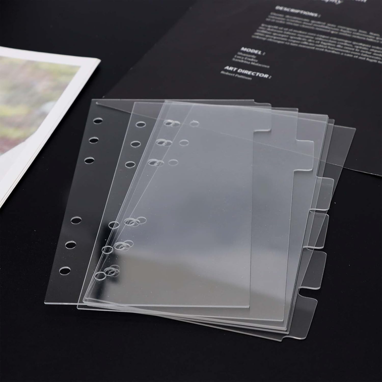 Index Tab Divider - Séparateurs de classeur A5/A6/A7, inserts de