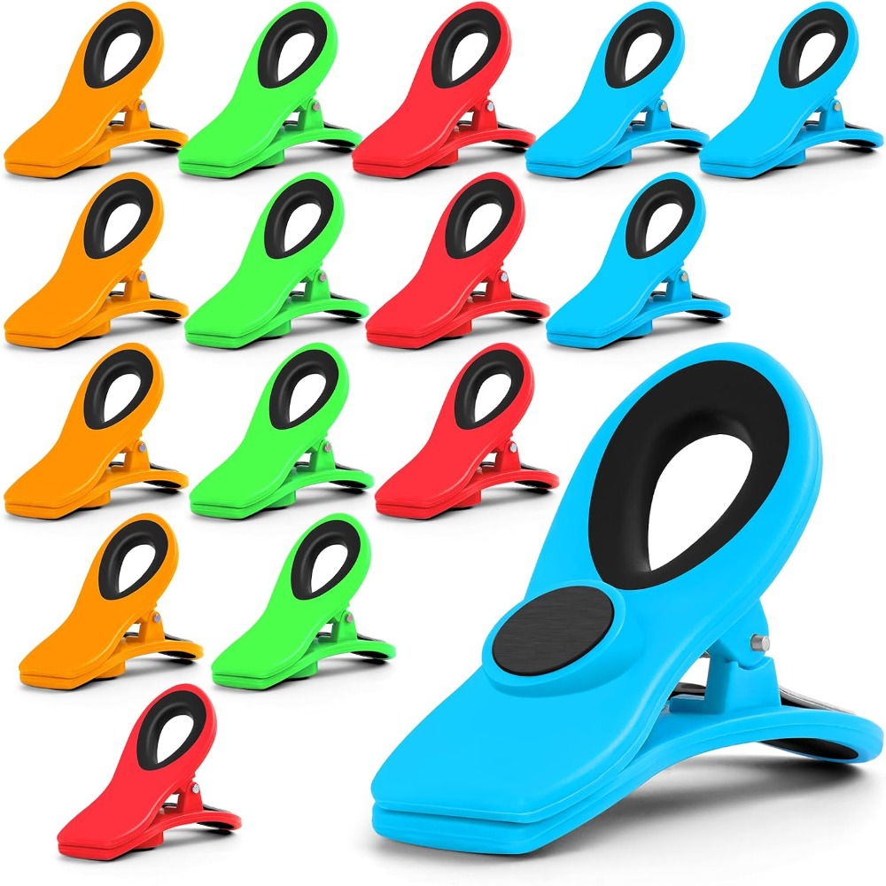 Paperclip Magnetic Set - Clips magnétiques en plastique multicolores pour