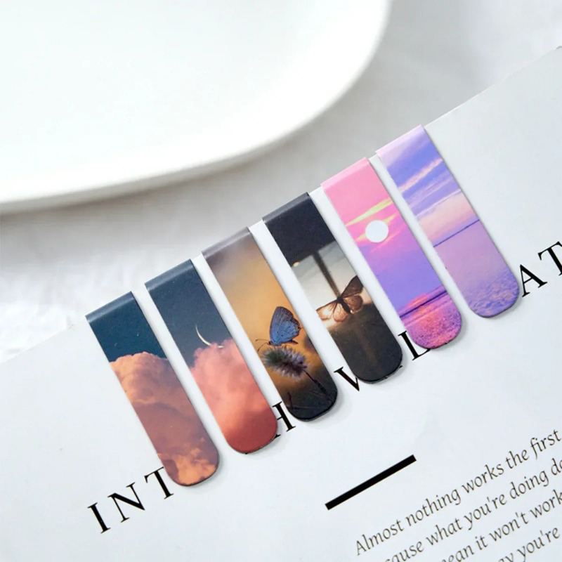Paperclip Magnetic Set - Marque-pages de nuages fantastiques, Clip de