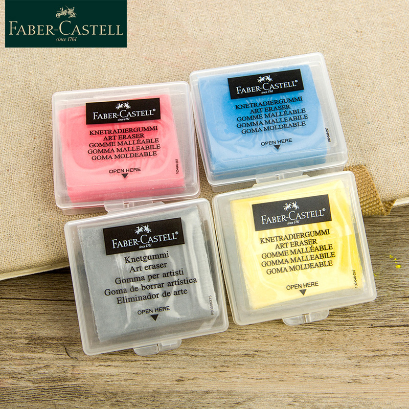 Rubber Eraser Kneaded - Faber-Castell-Caoutchouc malaxé pour l'art, caoutchouc souple,