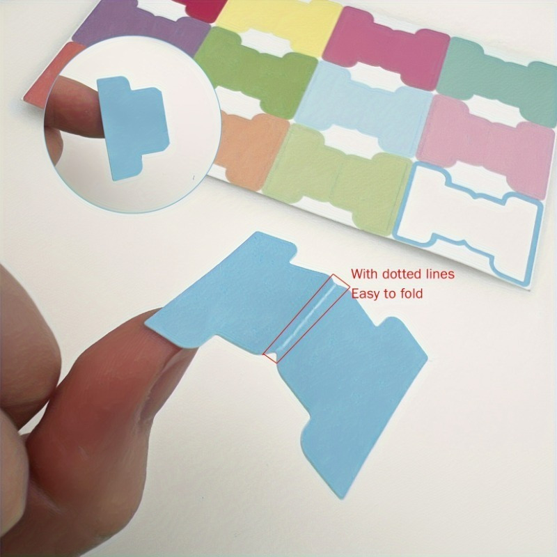 Index Tab Divider - Onglets d'index adhésifs colorés – Marqueurs