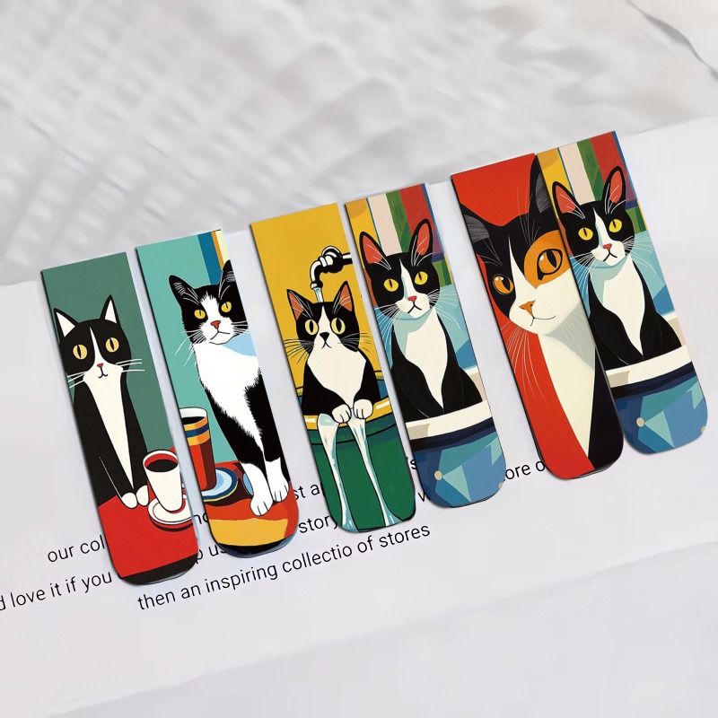 Marque-pages magnétiques chat  - Office Supply Office Stationery Items avis et prix
