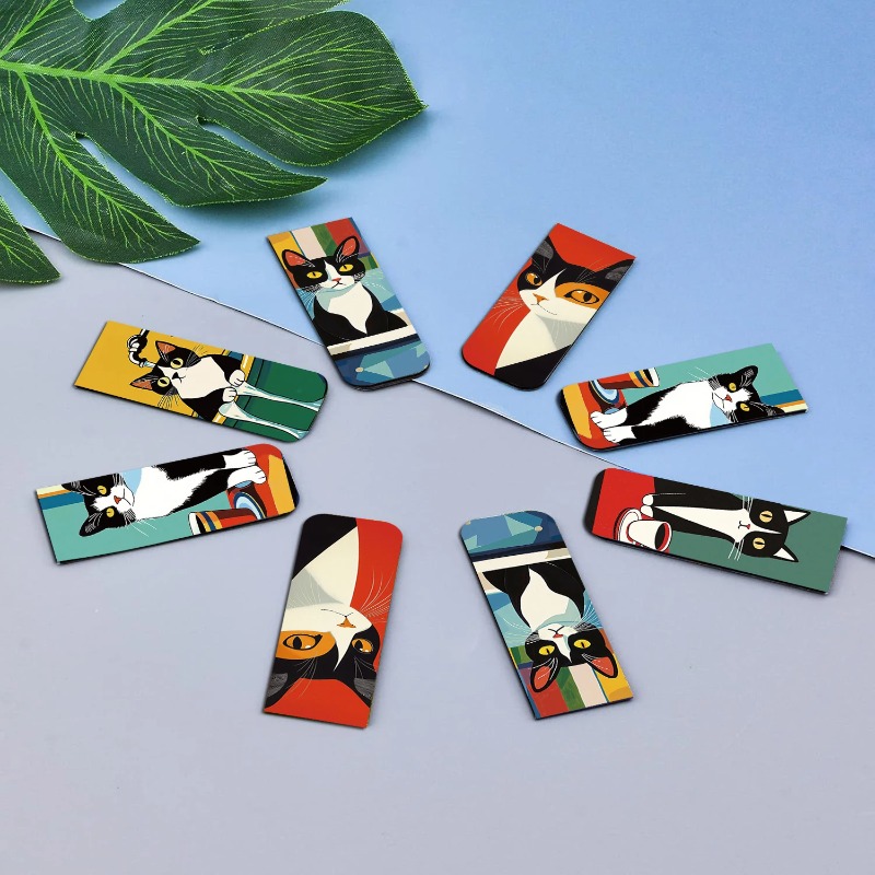 Marque-pages magnétiques chat  - Office Supply Office Stationery Items avis et prix