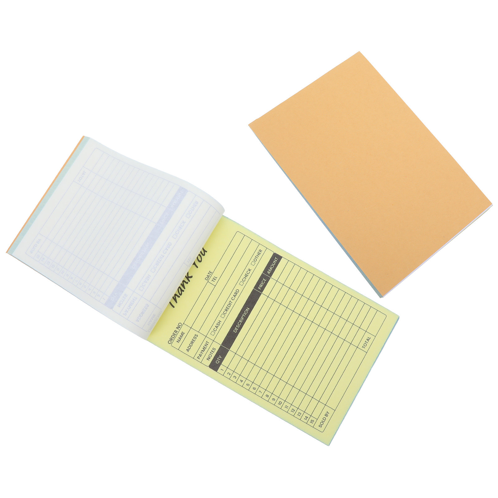 Lot de 2 carnets de reçus auto - Carbon Copy Book avis et prix