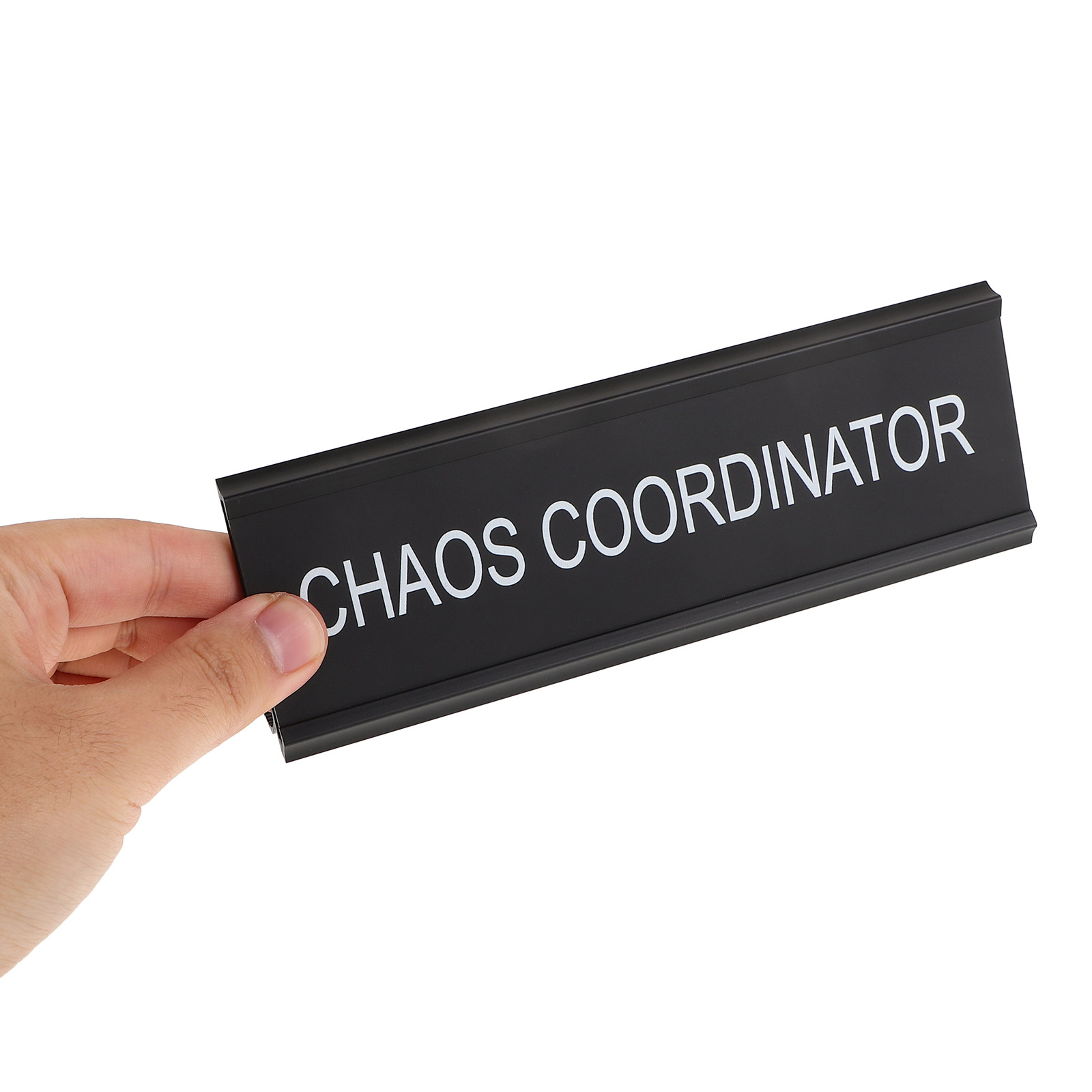 Plaque de bureau en forme de L - Desk Name Plate avis et prix