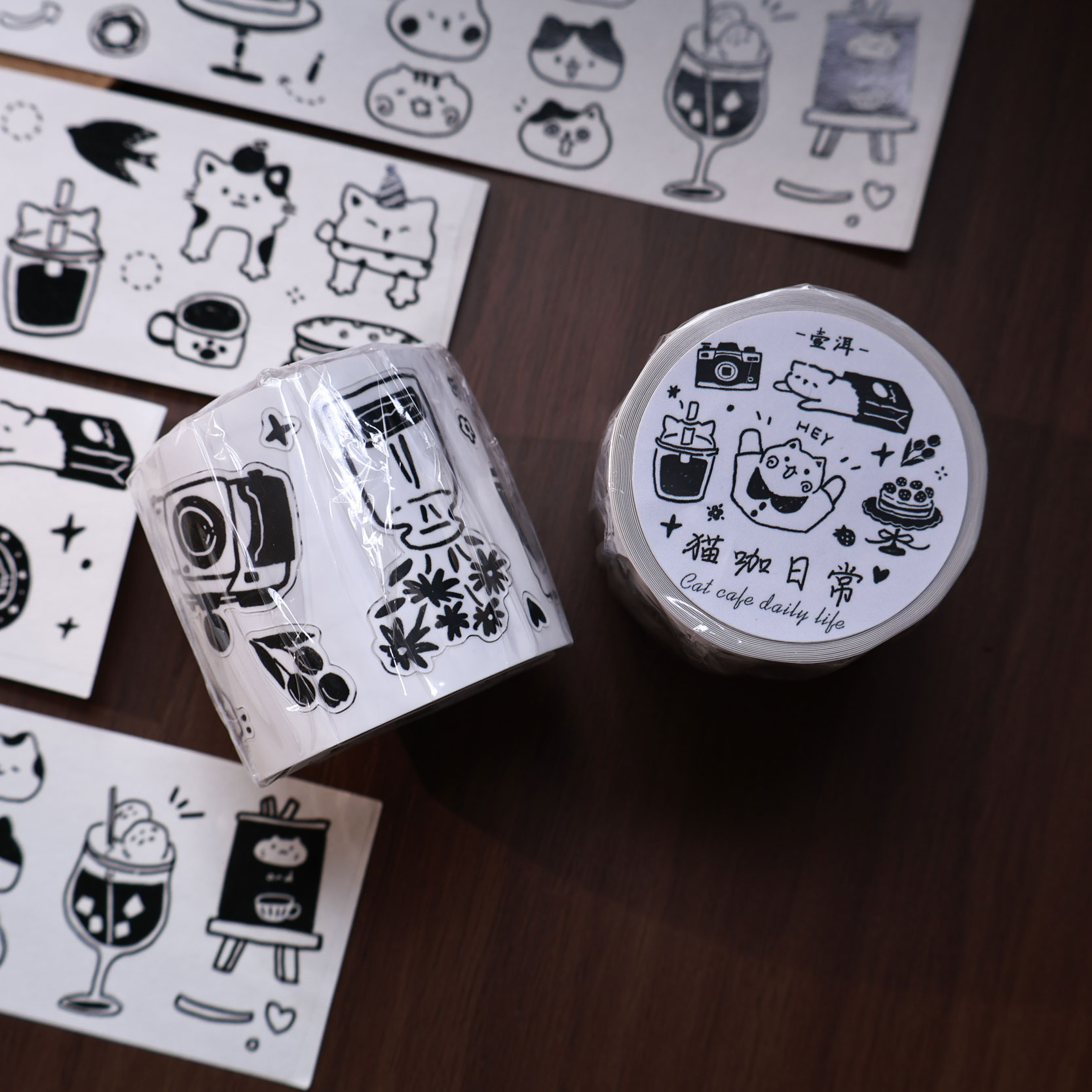 YiEr Studio Vintage quotidien  - Washi Tape Set avis et prix