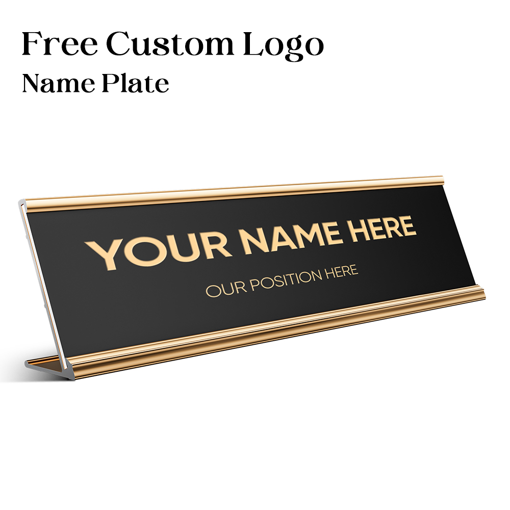 Plaques nominatives de bureau  - Desk Name Plate avis et prix