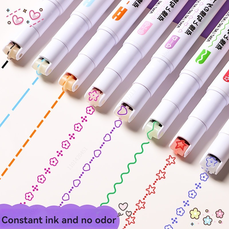 6-24 pièces/ensemble Stylo sur - Highlighter Set Pastel avis et prix
