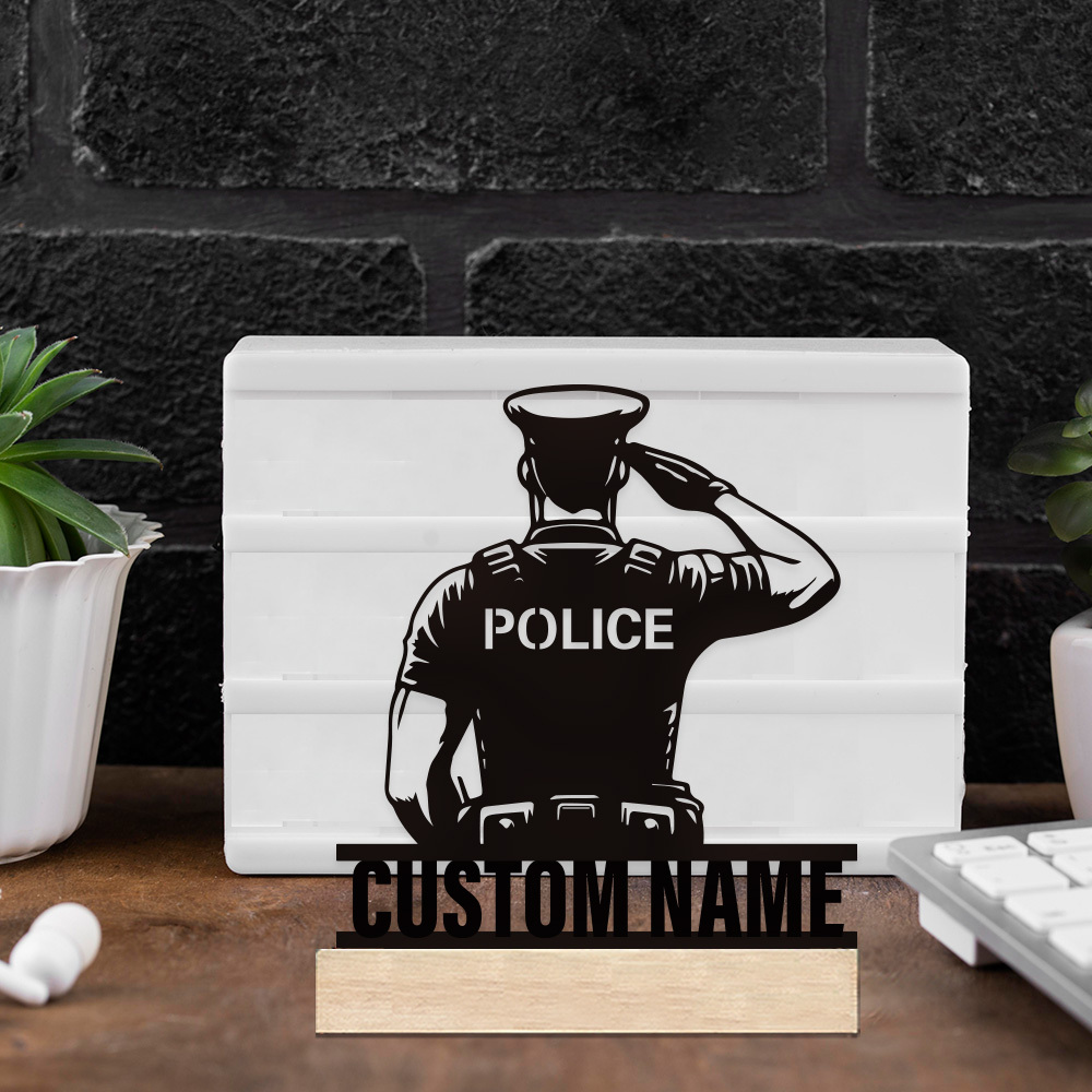 Badge de police en métal perso - Desk Name Plate avis et prix