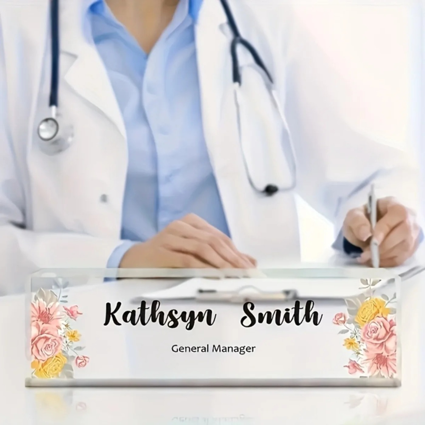 1 plaque de nom de bureau en a - Desk Name Plate avis et prix
