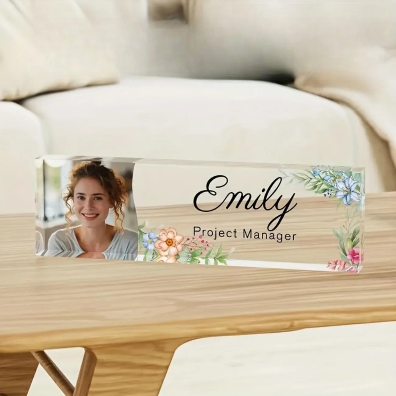 1PC Plaque de bureau personnal - Desk Name Plate avis et prix