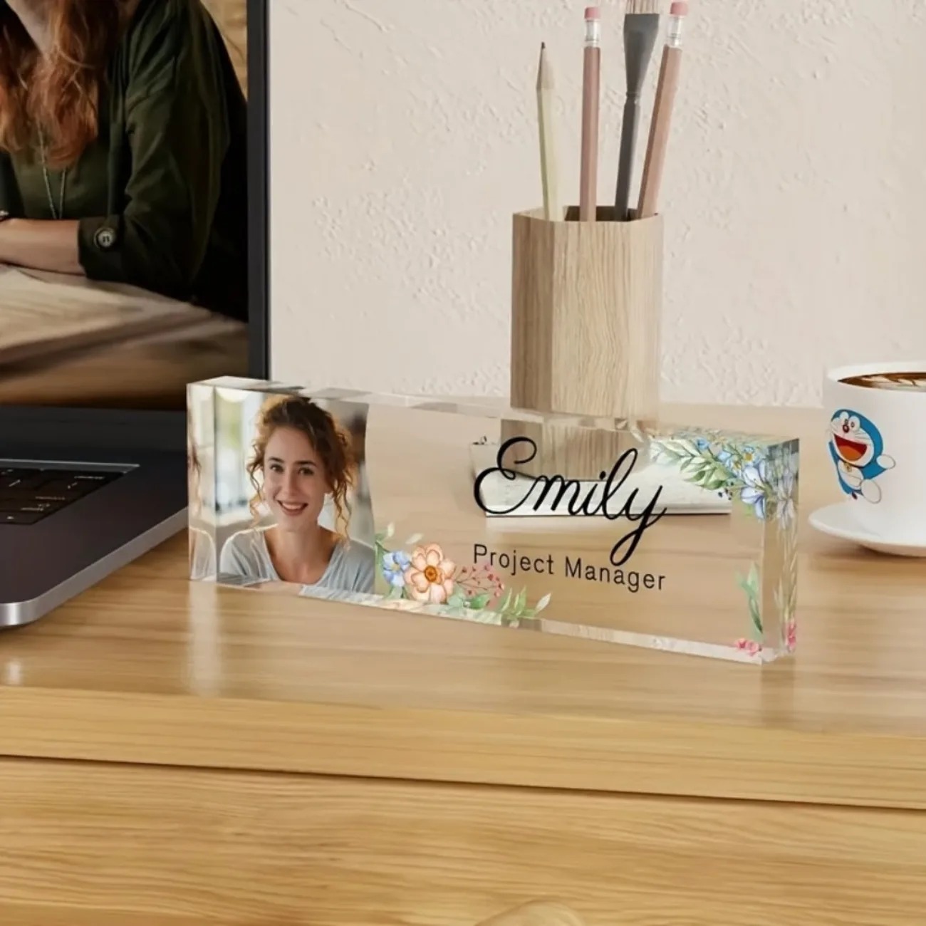 1PC Plaque de bureau personnal - Desk Name Plate avis et prix