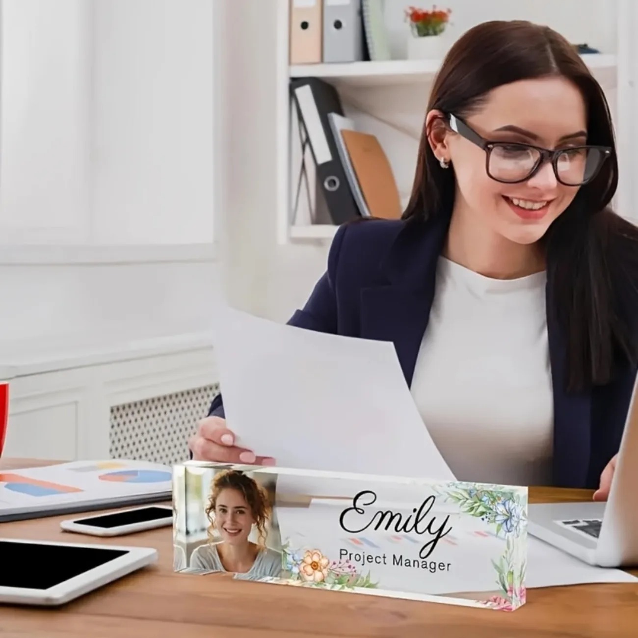 1PC Plaque de bureau personnal - Desk Name Plate avis et prix