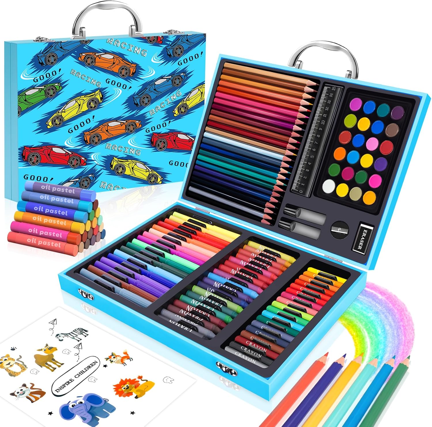 Ensemble de 110 fournitures d' - Highlighter Set Pastel avis et prix