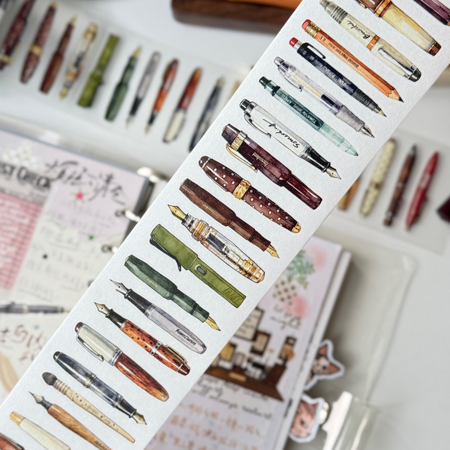 Ruban adhésif décoratif en pap - Washi Tape Set avis et prix