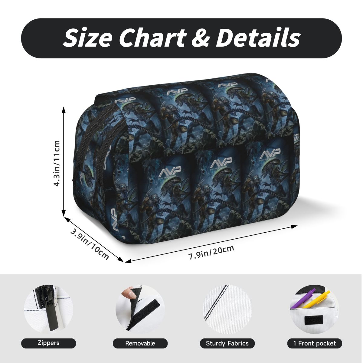 Trousse à crayons Alien Vs Pre - Office Supply Vs Stationery avis et prix