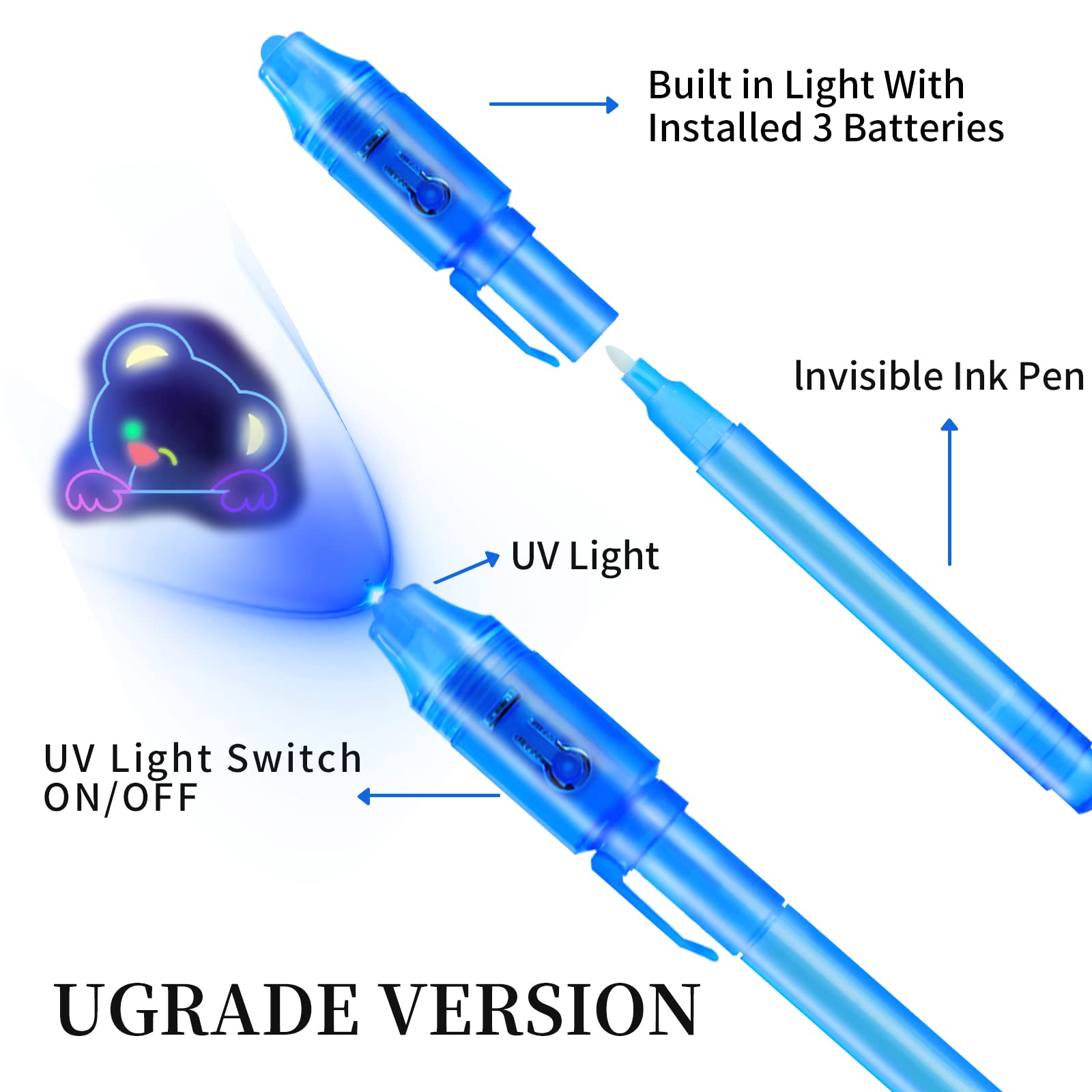 Stylo à encre Invisible, 10 pi - Highlighter Set Pastel avis et prix