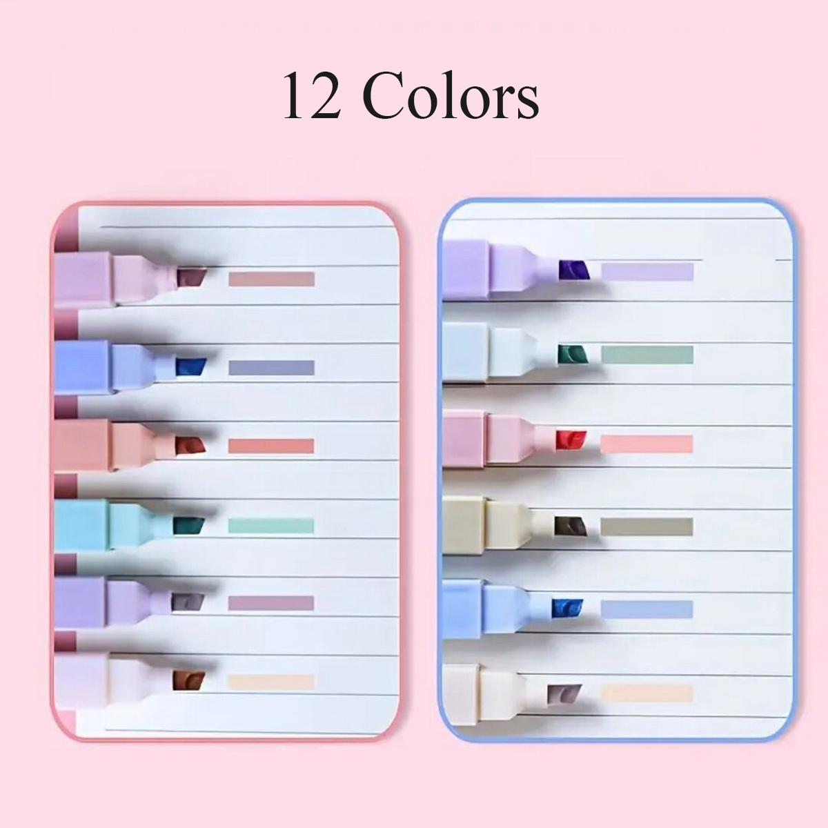 Ensemble de surligneurs de cou - Highlighter Set Pastel avis et prix