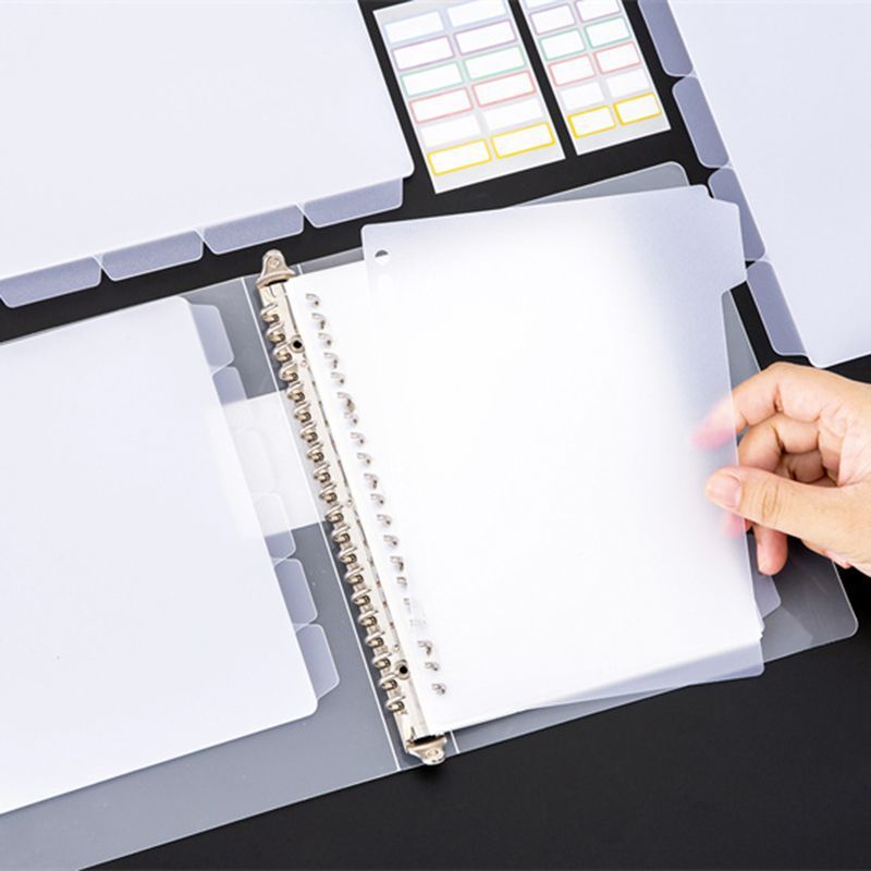 Séparateurs de reliure A4 A5 B - Index Tab Divider avis et prix