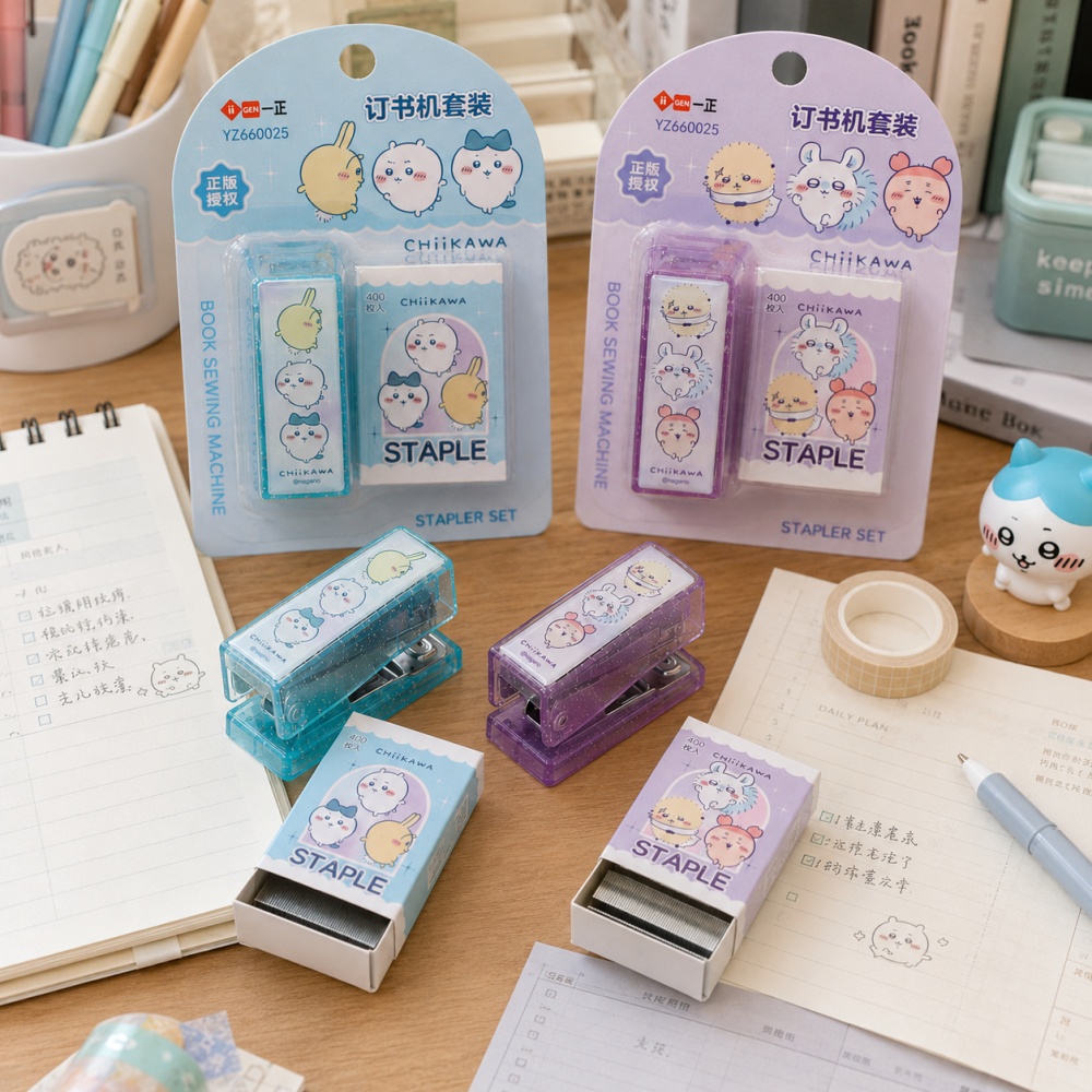 Ensemble d'agrafeuses Chiikawa - Office Supply Office Stationery Items avis et prix