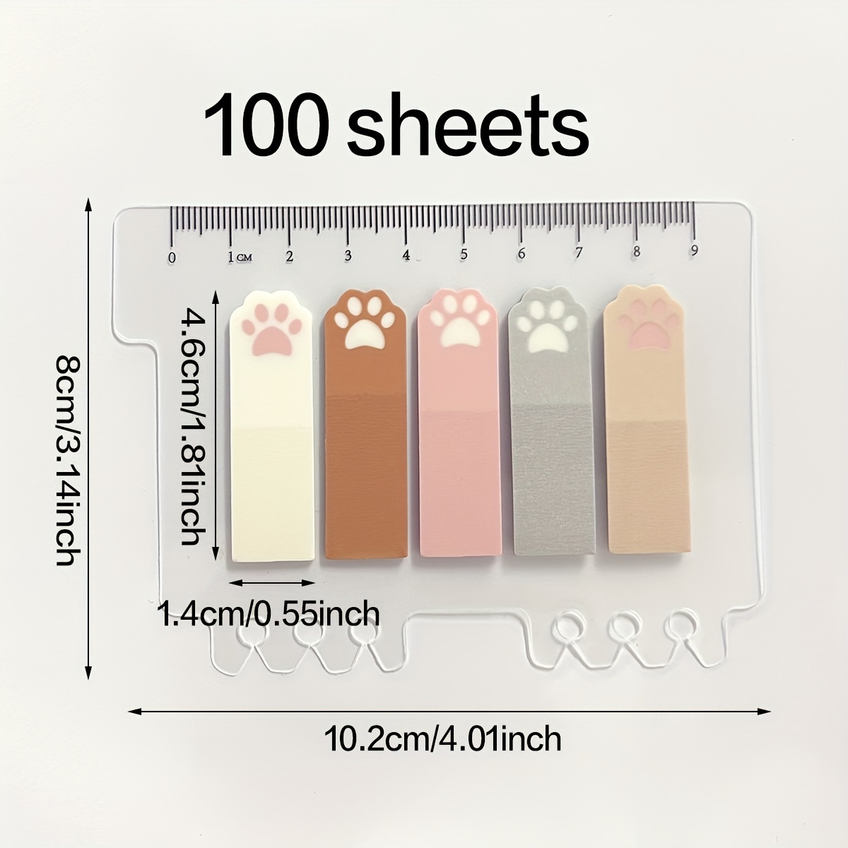 Marque-pages en forme de patte - Index Tab Divider avis et prix