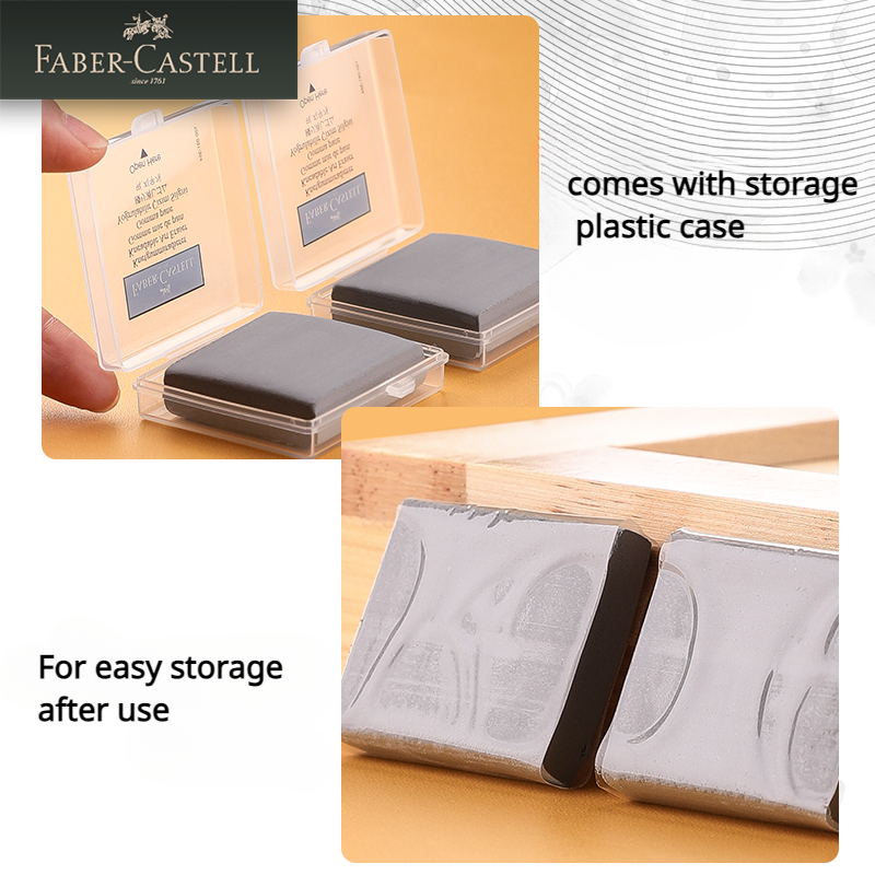 1/2/3/4 Pc Faber-castell Dessi - Rubber Eraser Kneaded avis et prix