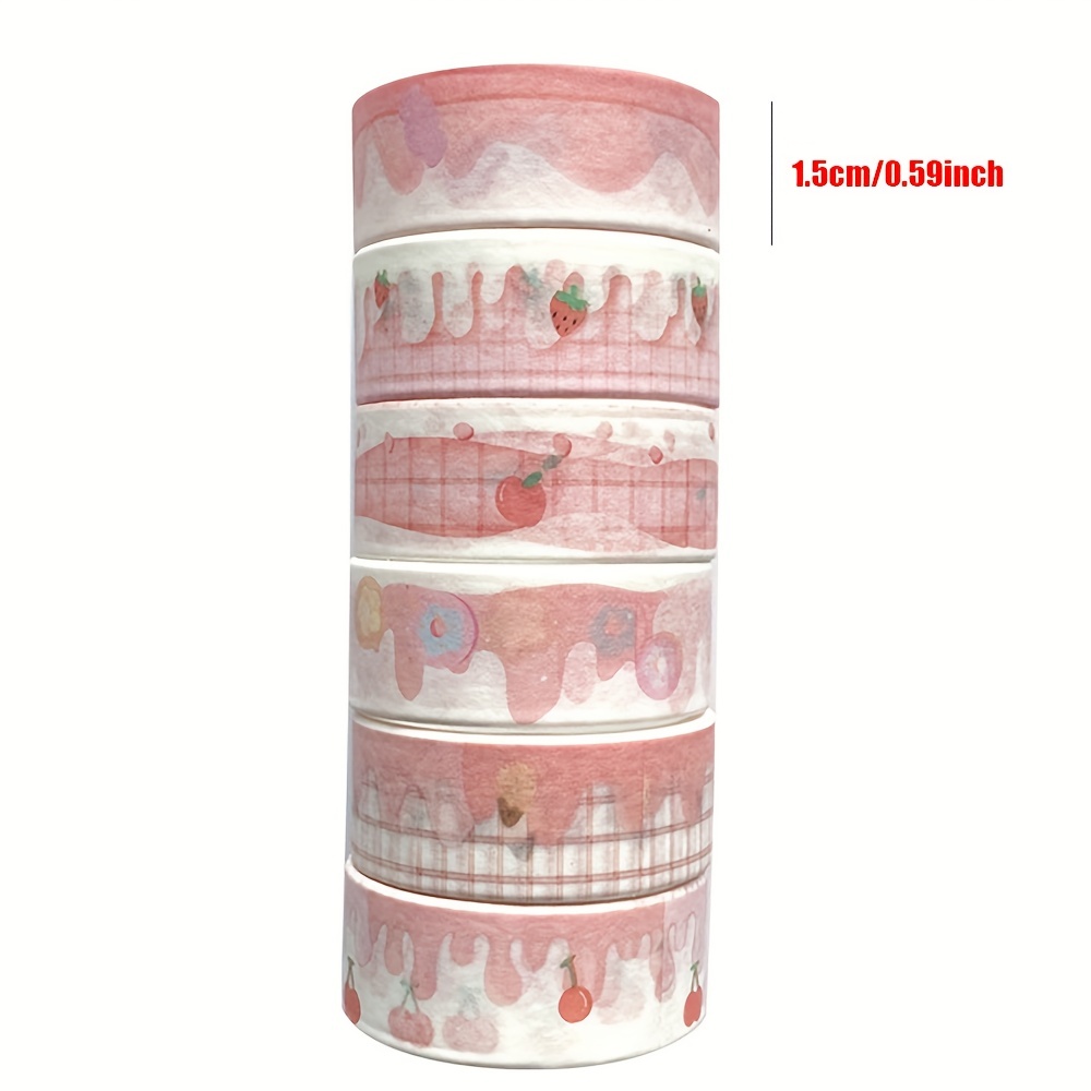 Lot de 6 rouleaux de Washi Tap - Washi Tape Set avis et prix
