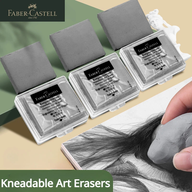Faber-castell 2 pièces gommes  - Rubber Eraser Kneaded avis et prix